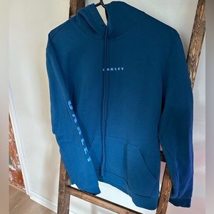 Men’s Oakley Hoodie, Teal - Size M